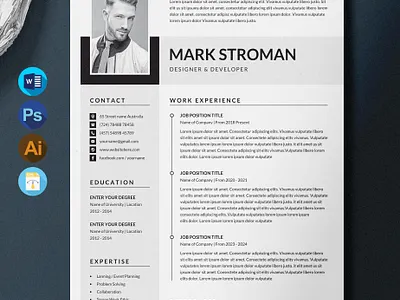 Resume clean resume creative resume job seekers