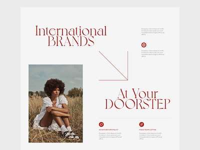 Vis A Via apparel design fashion grid ui ux web design