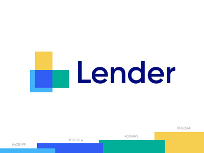 lender app icon brand identity branding ecommerce logo logo design