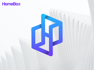 home box logo app brand identity color creative design flat graphic design h homebox logo letter logo logo logos logotype modern modern art visual