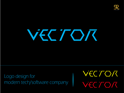 Modern Logo Typography - Vector brand logo branding business logo company logo creative logo design graphic design illustration logo logos modern logo software logo tech logo vector