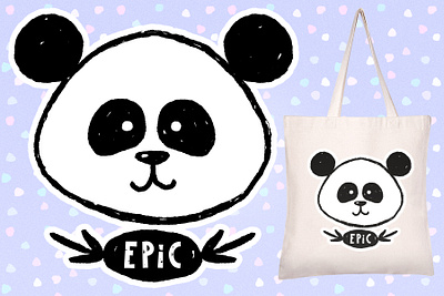 Endangered Panda Int'l Conservation dailylogochallenge design illustration logo