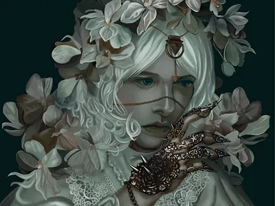 Portrait Art design illustration