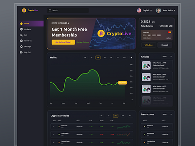 Crypto Betting Platform bet bets betting betting app blockchain bookmaker creative crypto cryptocurrency dashboard gambling gaming interface political rondesign sport ui ux web design webdesign