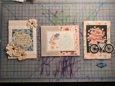 Homemade greeting card | Spring edition