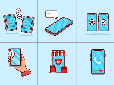 Smartphone Illustration art artwork cartoon design flat flat illustration graphic design icon icons illustration logo phone cartoon phone design phone icon phone illustration ui vector web icon