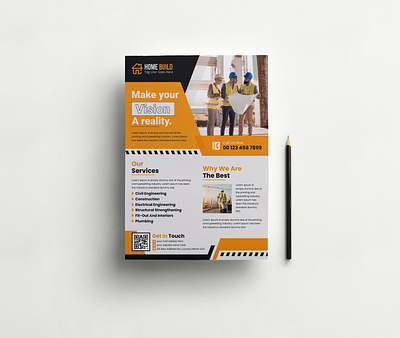 Construction Flyer Template renovation