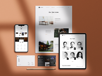 Le Artch Website Design