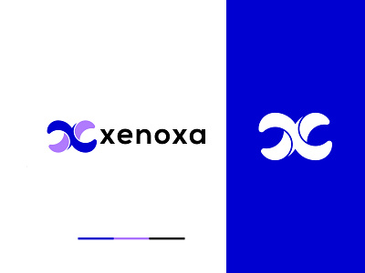 xenoxa abstract logo business logo colourful logo creative logo design flat logo logo logo and branding logo design logotype minimal logo minimalist logo modern creative logo modern logo modern x logo unique logo x letter logo x logo