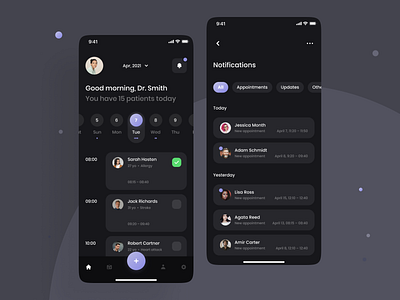 Doctor's App by Dmitry Lauretsky for Ronas IT | UI/UX Team on Dribbble