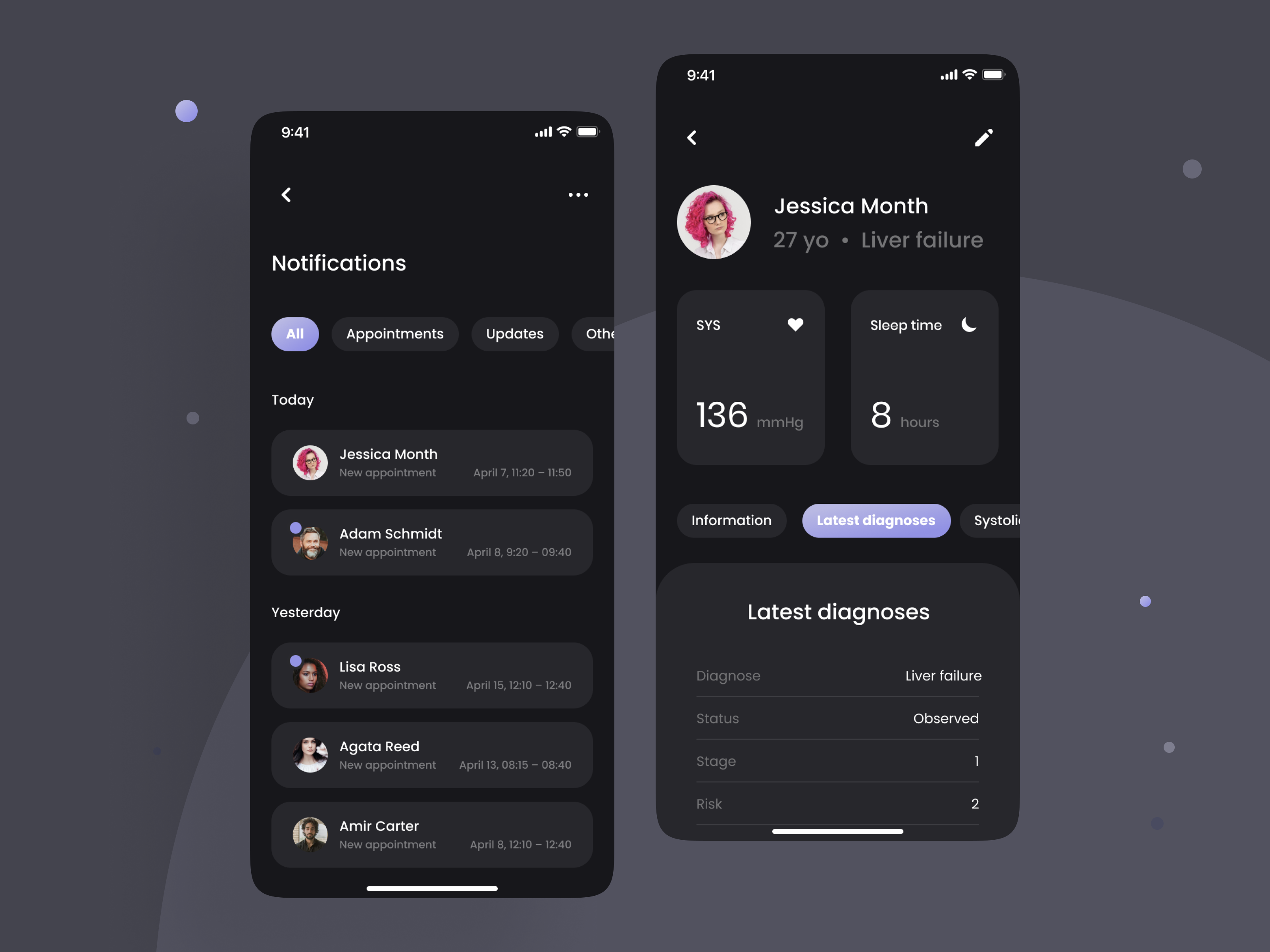 Doctor's App by Dmitry Lauretsky for Ronas IT | UI/UX Team on Dribbble