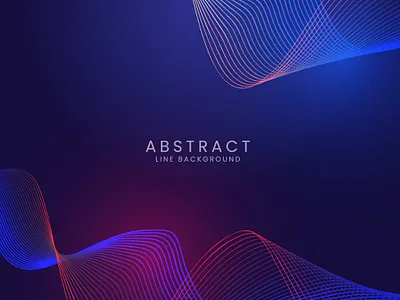 Abstract waved lines pattern vector background vector background