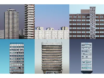 ConcreteHabitats | Photo Set architecture graphic illustration photography