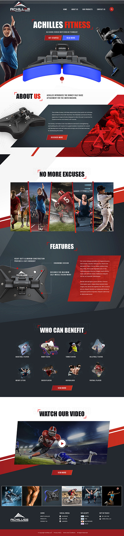 ACHILLES FITNESS design typography ui