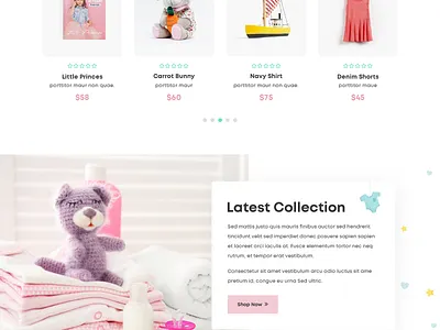 BabyOutlet design typography ui