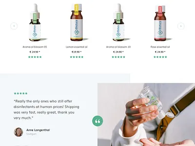 Biotheke design typography ui