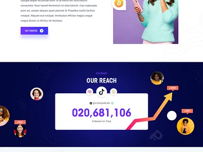 Coin Syndicate design typography ui