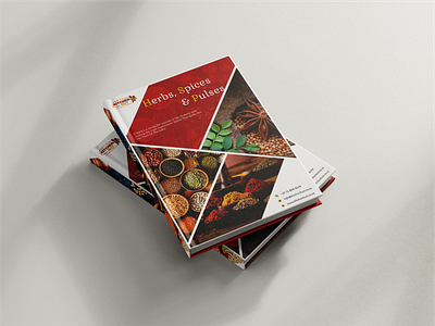 Catalog Herbs, Spices & Pulses—KITCHENHUT catalogue concept design