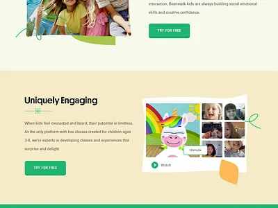 Beanstalk design typography ui