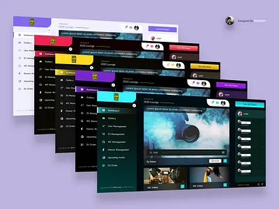 Dashboard design 3d adobexd colors dashboard design different illustration typography ui uidesign user interface ux vector webdesign xd