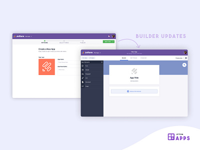 Jotform Apps Builder Updates app app builder apps builder builder form jotform mobile app mobile app builder nocode platform product product design saas ui ui design uiux