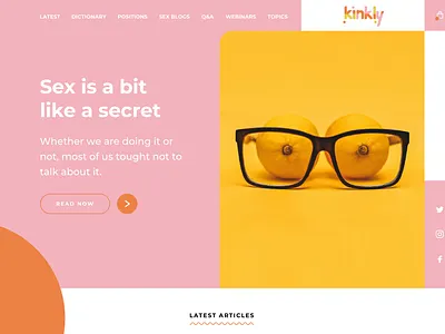 Kinkly website proposal aducation design educational web ui ux web