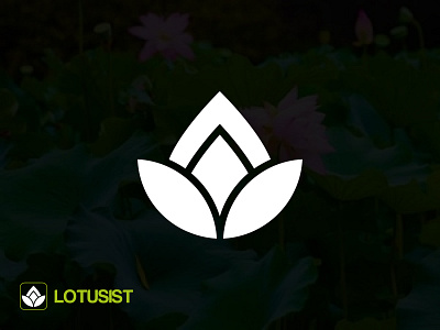 NATURAL LOTUS LOGO DESIGN | NATURAL LOGO brand identity creative logo design flat logo logo logo design lotus icon lotus logo minimal logo minimal lotus logo minimalist logo modern logo natural design natural icon natural identity natural logo professional logo