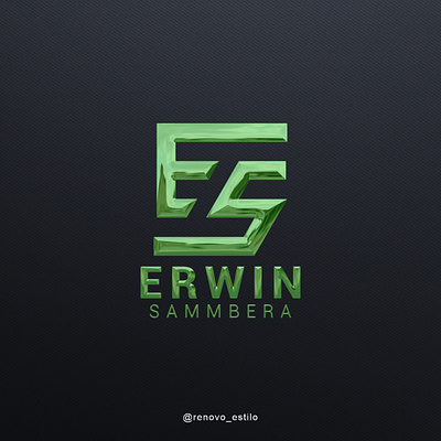 Logo ES 3d branding business company design fashion graphic design icon illustration lenovoestilo logo logotype logotypecompany newlogo realestate renovoestilo style typography vector