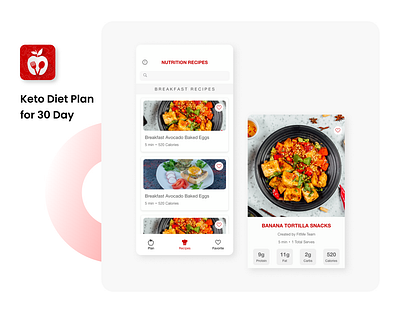 Keto Diet Plan App app appdesign design dietapp dietplan healthy healthyfood ketodiet ketodietplan mobile app mobileappdesign nutrition nutritionapp ui uidesign ux uxdesign