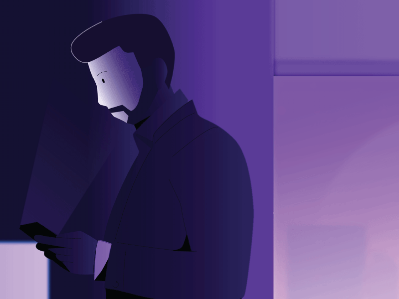 Using Mobile 2d design graphic design illustration vector