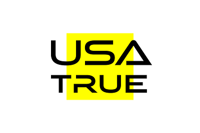 USAtrue brand branding identity logo logotype type typography