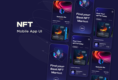 NFT Mobile App Design