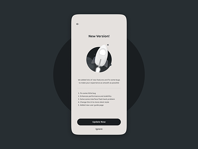 New Version 🚀 app bug fix illustration mobile new new version now rocket ui up update update now upload version