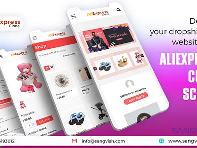 Sangvish - Aliexpress clone script aliexpressclone b2b b2c business clonescript ecommerce ecommercebusiness marketplace startup