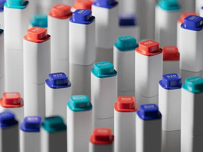 Modeling practice. Markers and labels. 3d cinema4d