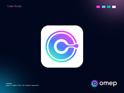 omep brand identity branding business company creative design ecommerce eye catching geometric logo graphic design letter logo design logo designer logo mark modern logos recent logo science simple logo smart logo tech logo