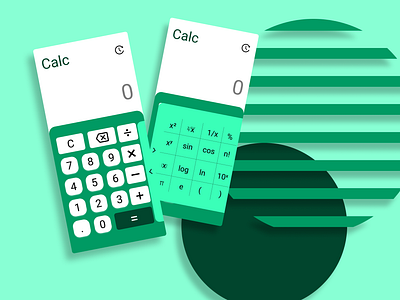 Calculator Daily UI 004 calculator daily challenge dailyui dailyui 001 design mobile app ui ui challenge