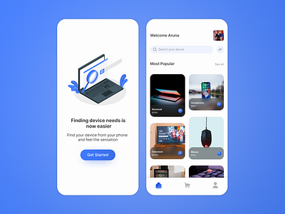 Device Locator App apps brain storming branding clean concept design design thinking graphic design inspiration login mobile modern portfolio simple ui uiux user flow web