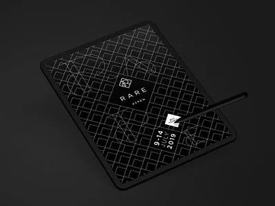 Rare Aspen brand identity art direction black white branding corporate identity diamonds graphic design graphiste freelance ipad jewelry logo luxury mockup mountains