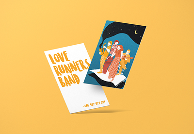 Business card illustration and design graphic design illustration vector