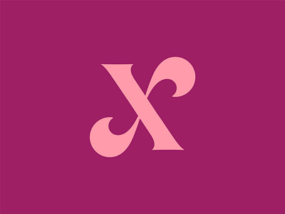 36 Days of Type 2022: X 36 days of type color custom design custom type design display font design graphic design letters script type typography vector x