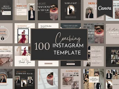 Instagram coach Template canva business coach canva design graphic design instagram instagram business instagram coach instagram post template