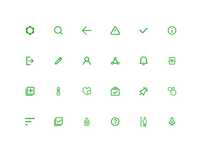 New icons for nintoapp brand branding design favicon flat graphic design green icon iconography icons illustration line logo minimal product simple svg ui ux vector