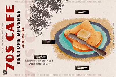 Free 70s Cafe Procreate Texture Brushes 3d brush cartoon digital art digital paint drawing effect halftone neon paper pen pencil procreate app procreate brush procreate brushes retro signboard sketch text textures