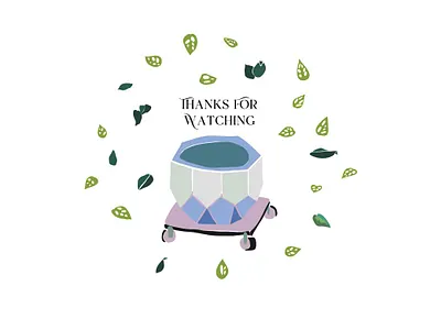 Interior design plant ceramics