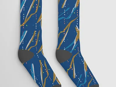We are producing graphics & patterns for socks! apparel creative product graphics illustration original patterns skateboard socks the smashing vector