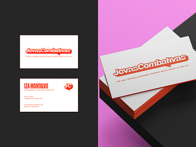 Jevas Combativas – Business Cards branding design graphic design logo type typography