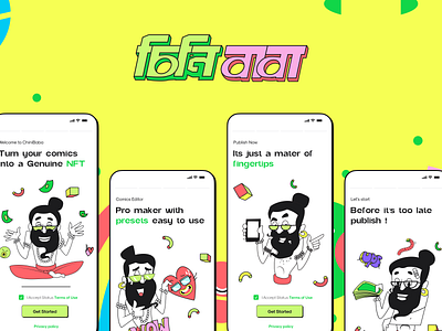 Chinibaba NFT Marketplace abstract adobe xd android interaction ios logo nft nft marketplace ui user experience vector illustration