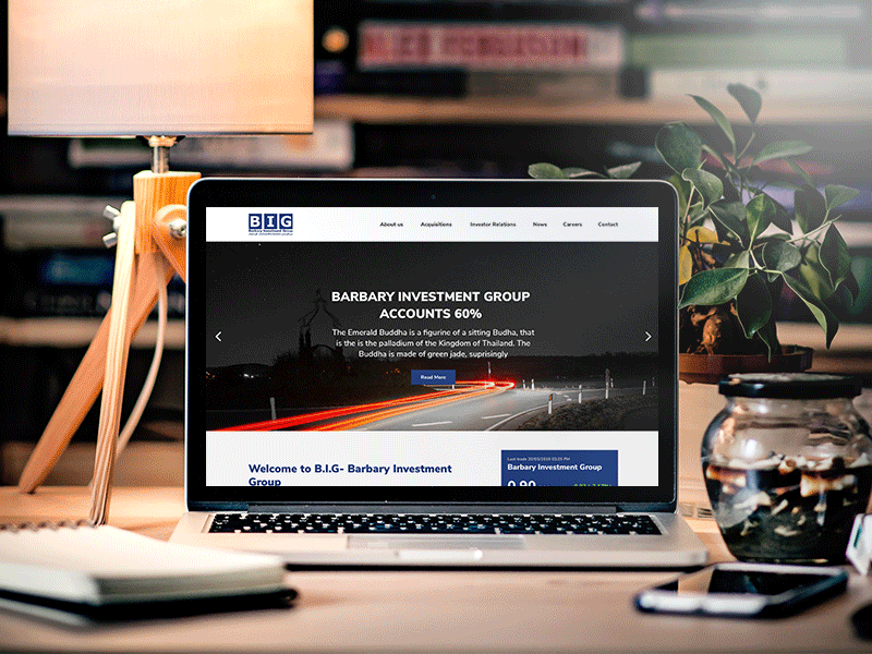 BIG Website animation big css css3 design ui ux web web design website