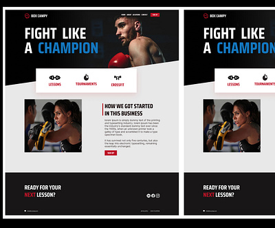 Gym website UI 3d animation branding graphic design logo ui